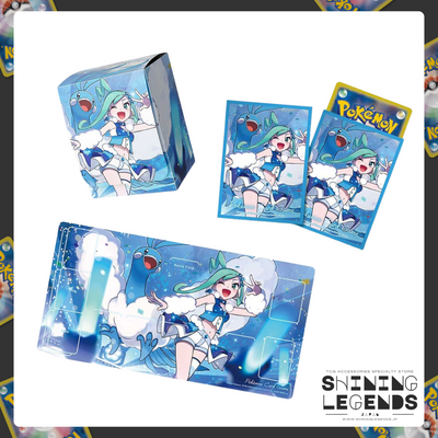 「Altaria & Lissi Ver.2」TCG Accessories Bundle: Card Sleeves, Deck Box, Playmat