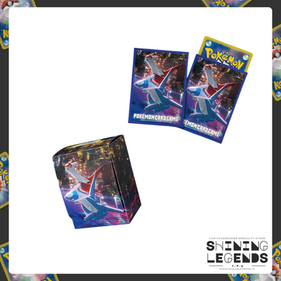 「Latios & Latis Nightview」TCG Accessories Bundle: Card Sleeves, Deck Box