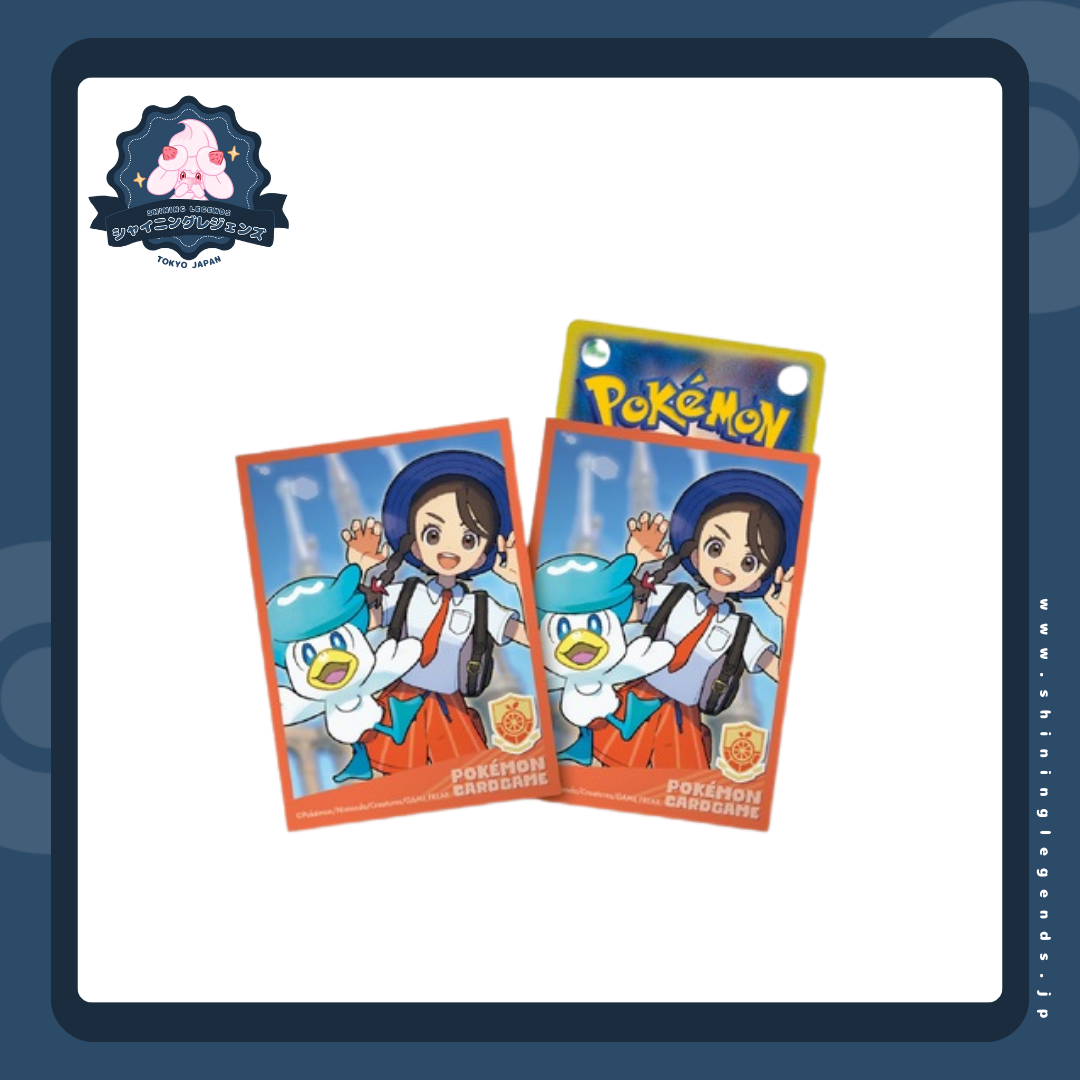 「POKÉMON TRAINERS: Juliana & Quaxly」64 Card Sleeves Pack