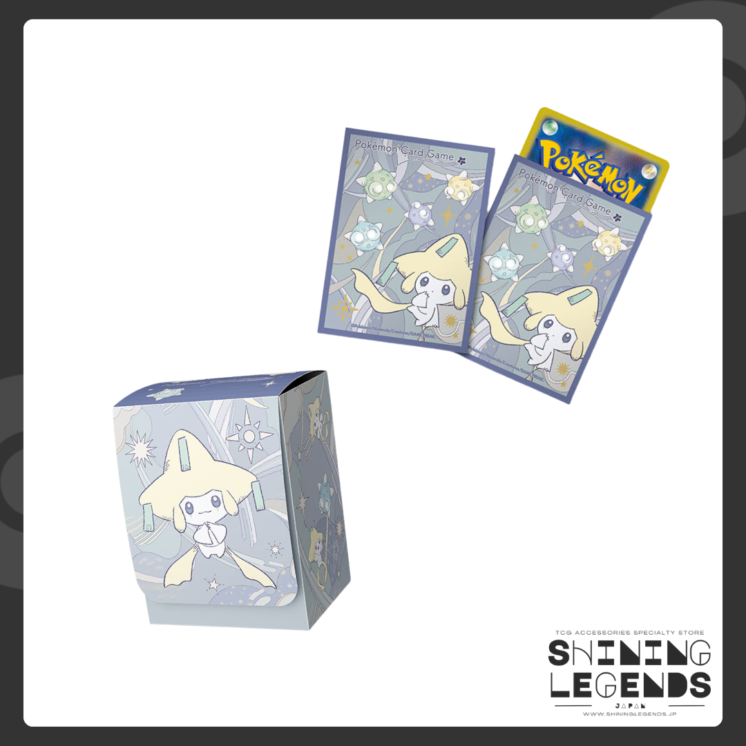 「Jirachi Star Connect」TCG Accessories Bundle: Card Sleeves, Deck Box