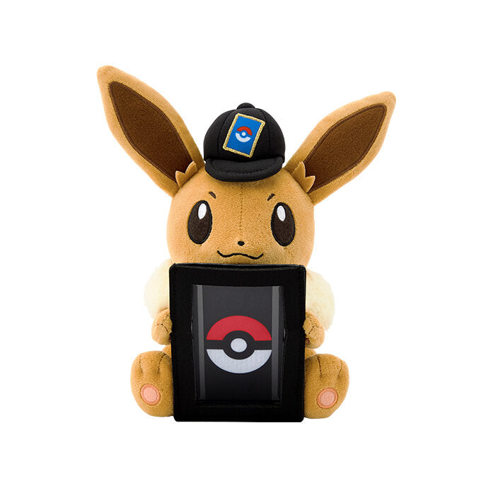 PRE-ORDER Pokemon TCG: Eevee Card Holder Plush