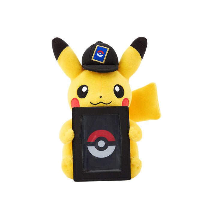 PRE-ORDER Pokemon TCG: Pikachu Card Holder Plush