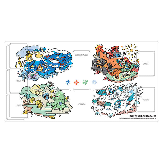 PRE-ORDER Pokemon TCG: OTENKI TEAM Playmat